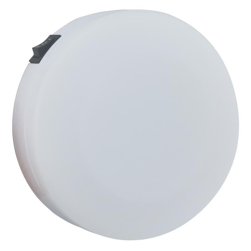 AquaLED Dome Light, red  white, w/3 position switch, 12V/24V DC Multivolt