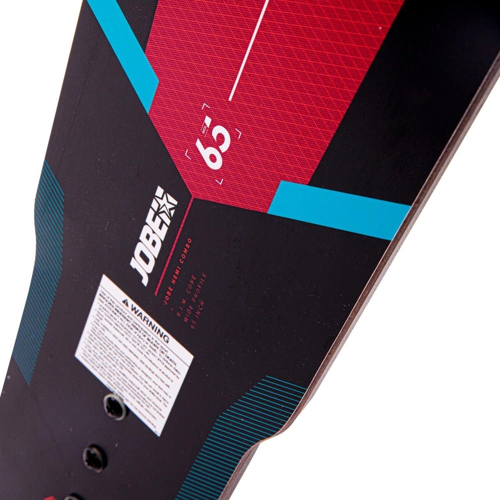 Jobe Hemi Combo Geniş Tabanlı Su Kayak Takımı 150 Cm Kırmızı