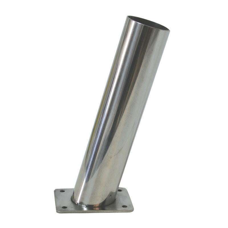 Kamış tutamağı (Güverte Tipi), Inox 316, L232mm, W51mm, ø44,5mm