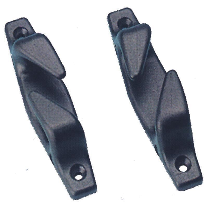 KURTAĞIZI, PLASTİK, SİYAH, 150X18MM (ÇİFT)