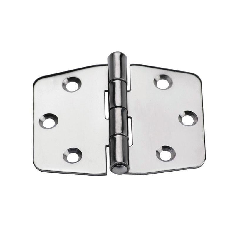 Menteşe, Sağa, Inox 316, L77mm, W40mm, Kalın. 2mm