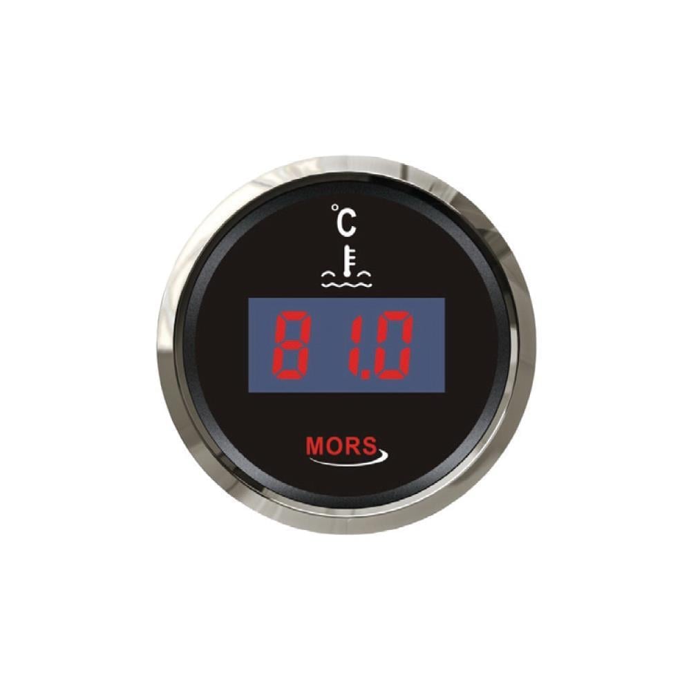 Mors Dijital Hararet Göstergesi 12-24 Volt Siyah