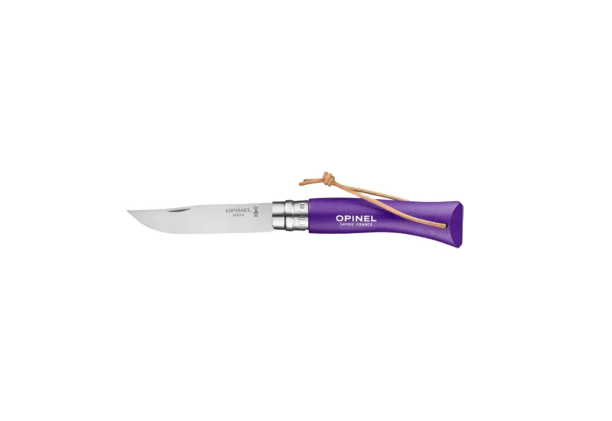 OPINEL INOX 7 NO RENKLI CAKI MOR