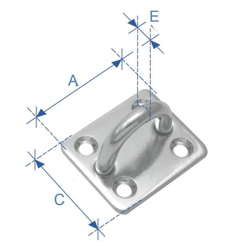 SPARE PAD, STAİNLESS STEEL DIAM. 6 MM