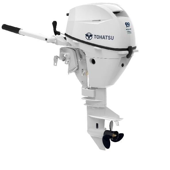 Tohatsu MFS 9.9 CYW L Uzun Şaft Manuel Beyaz 4 Zamanlı Deniz Motoru