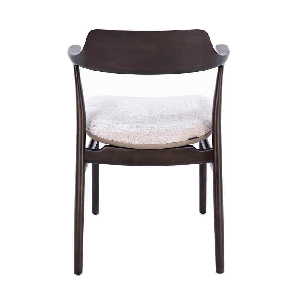  Bold Kollu Ahşap Sandalye Beyaz