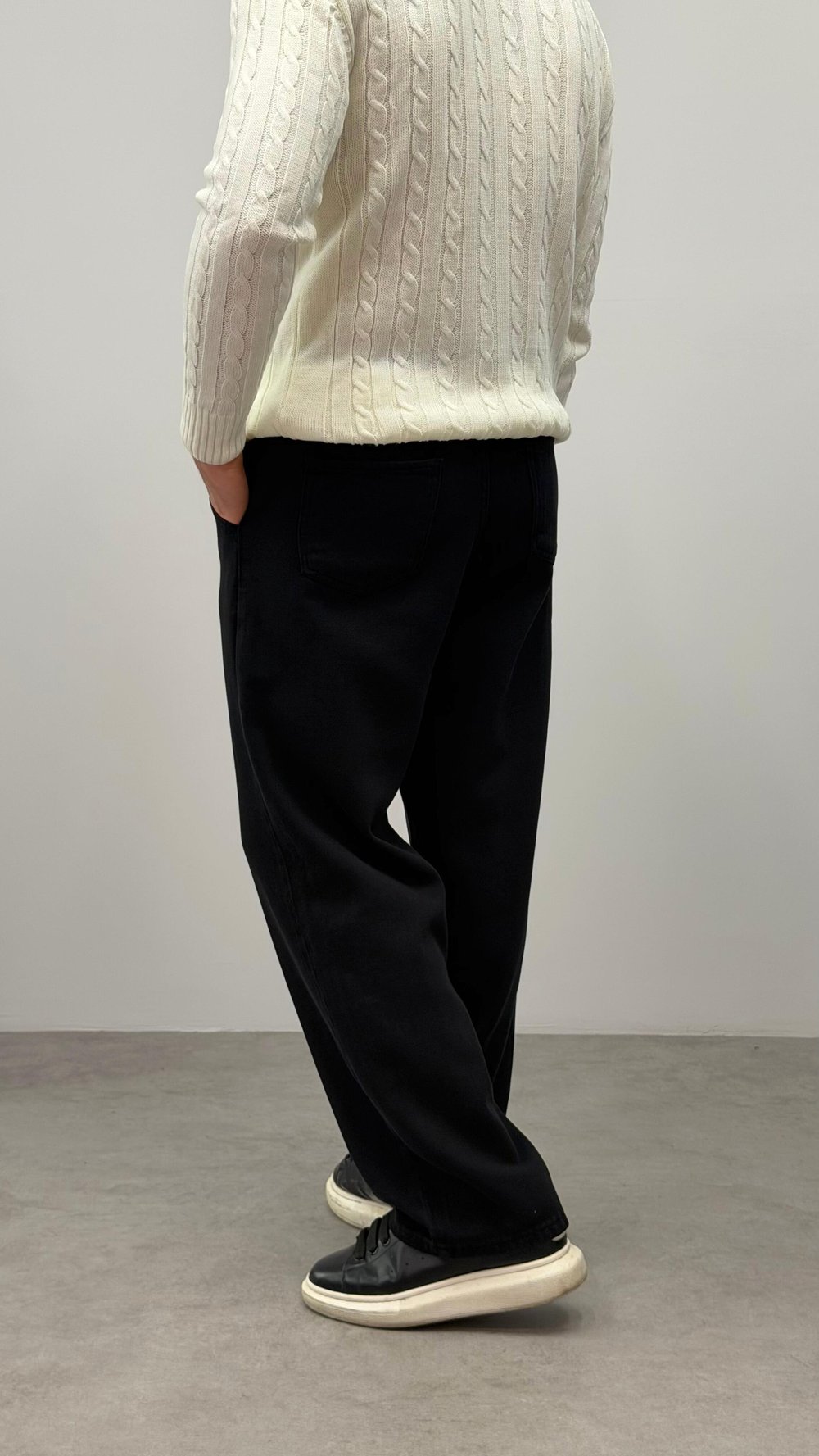 RELAXED BAGGY PANTOLON SİYAH