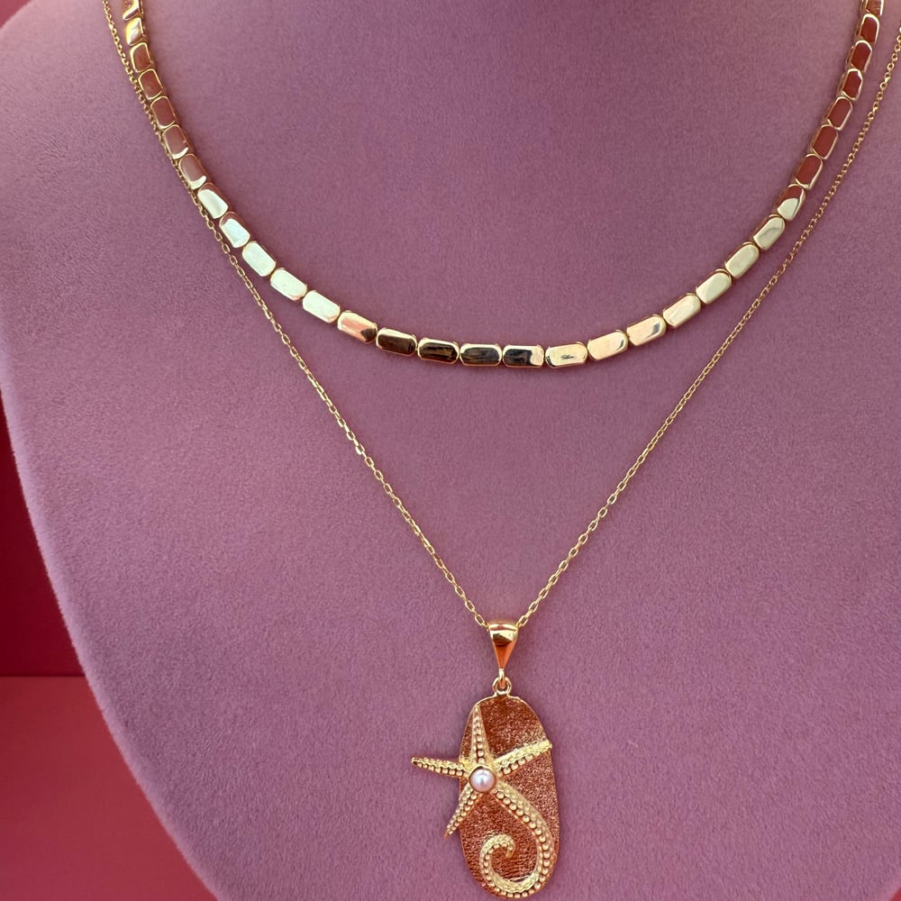 BADEM GOLD KOLYE