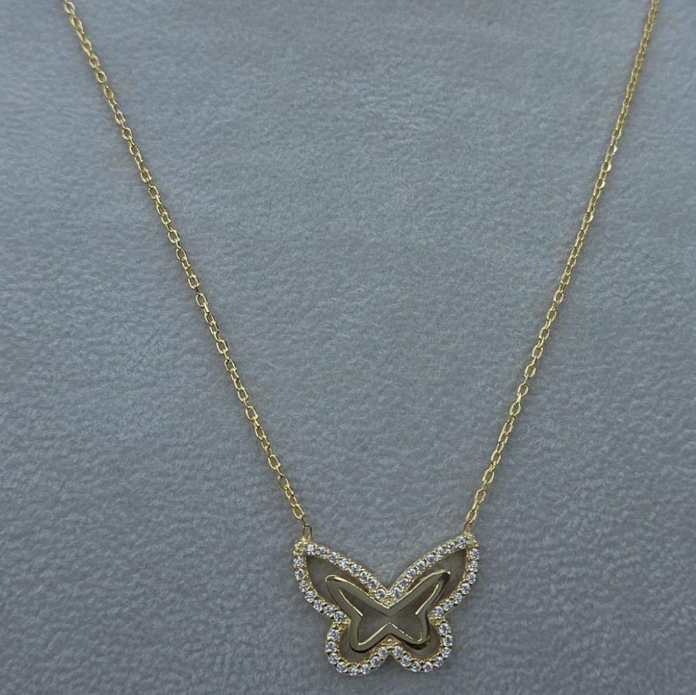 BUTTERFLY GOLD KOLYE