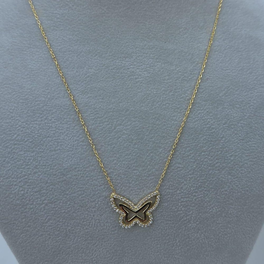 BUTTERFLY GOLD KOLYE