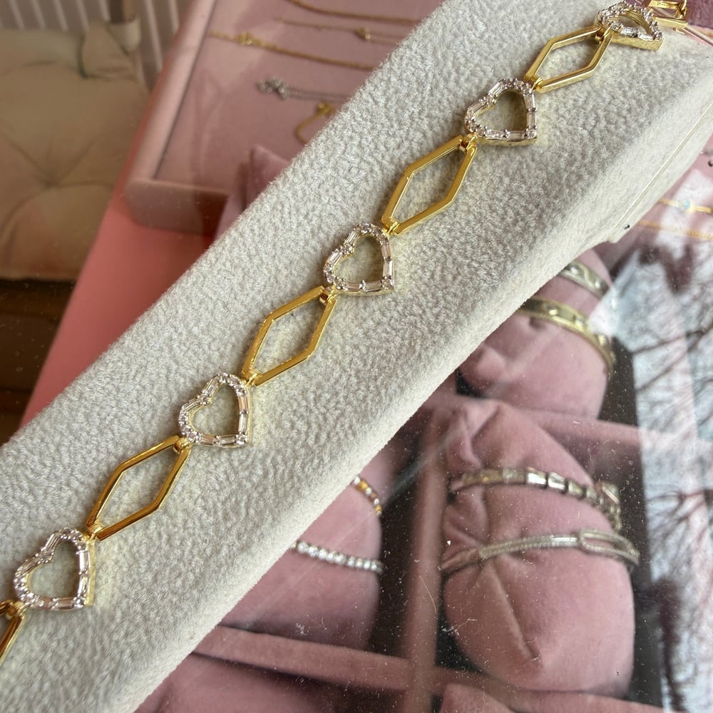 BYNARS CUORE LINK BRACELET