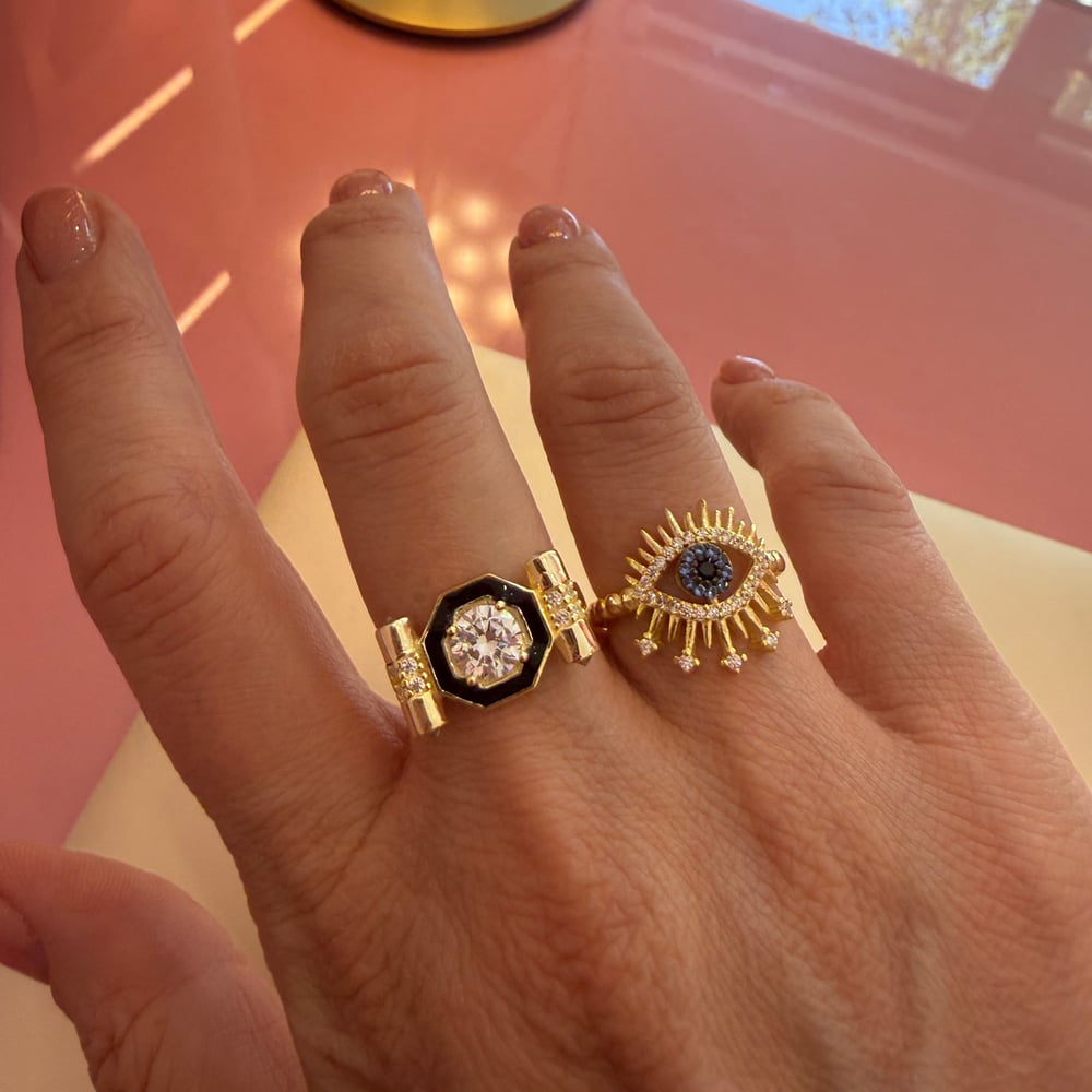 BYNARS GOLDEN AURA RING