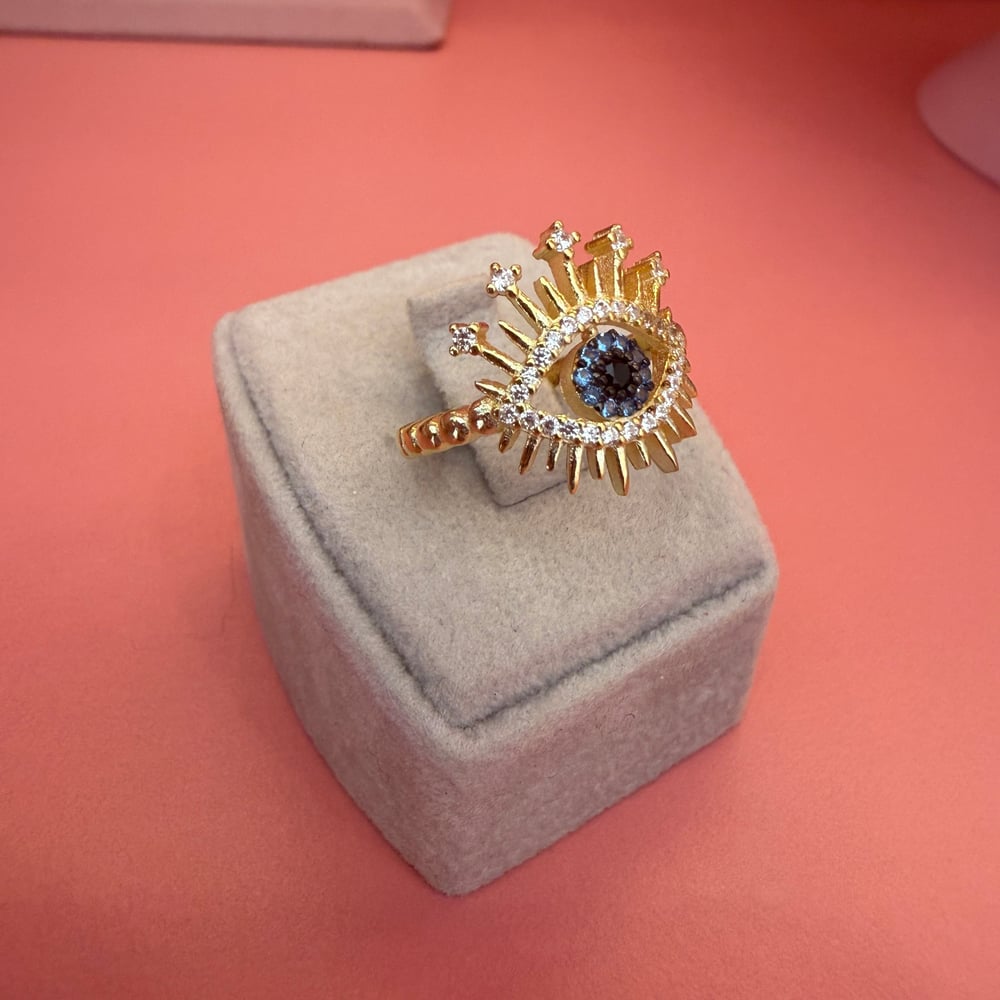 BYNARS GOLDEN AURA RING