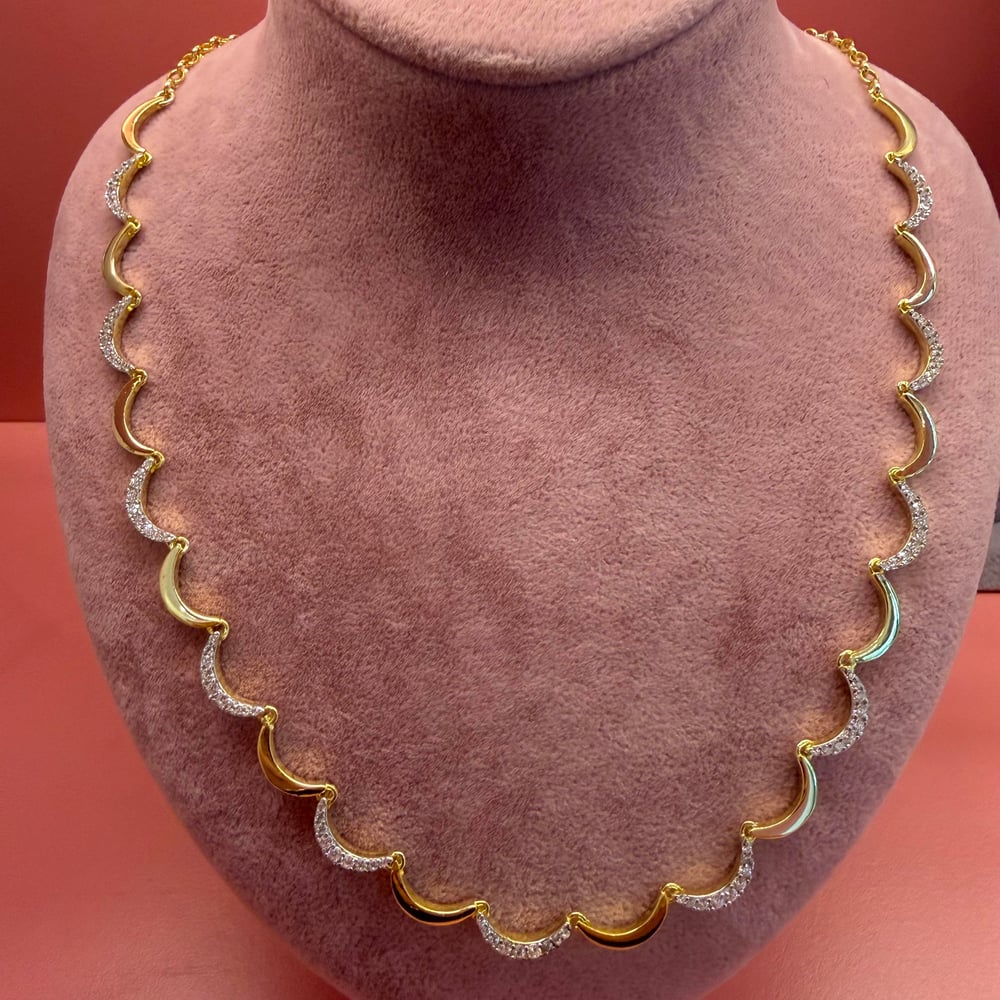 HALF-MOON DIAMOND GOLD KOLYE