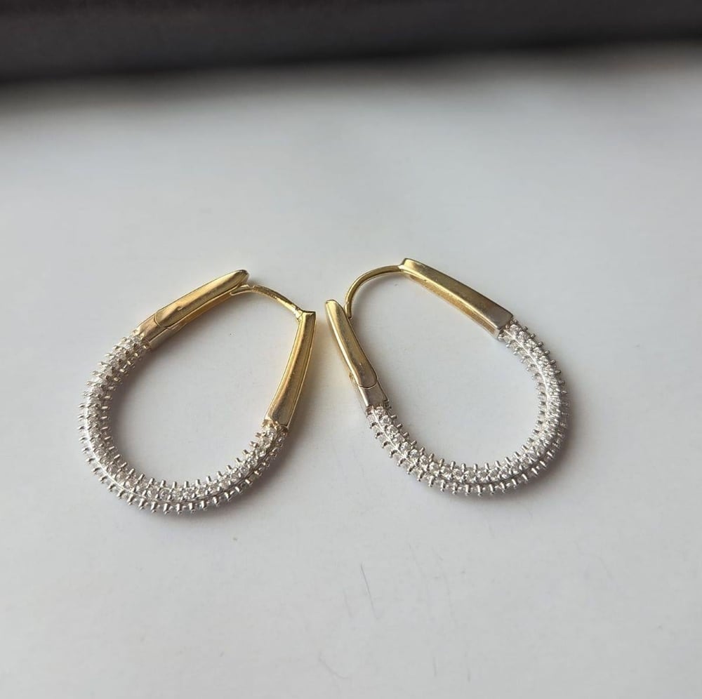 MEDİUM GOLD LUCCA KÜPE