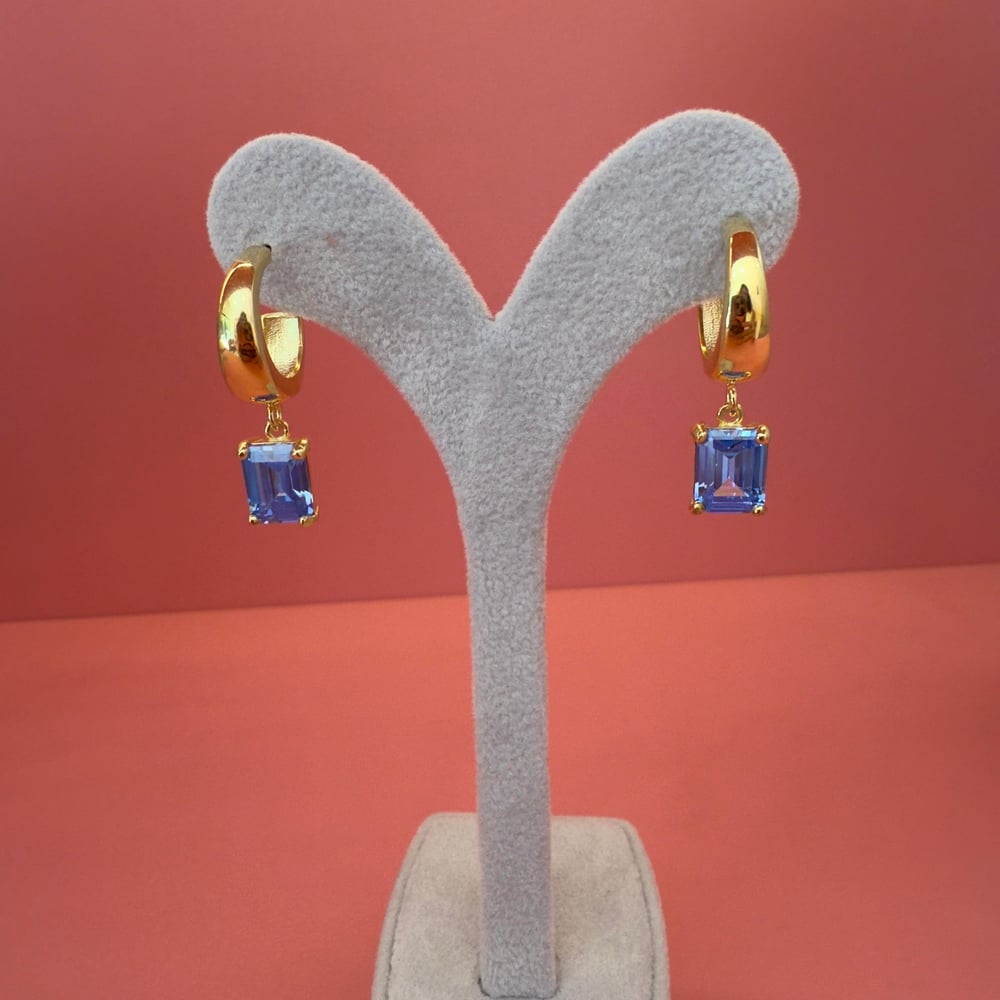 TOPAZ BAGET GOLD KÜPE