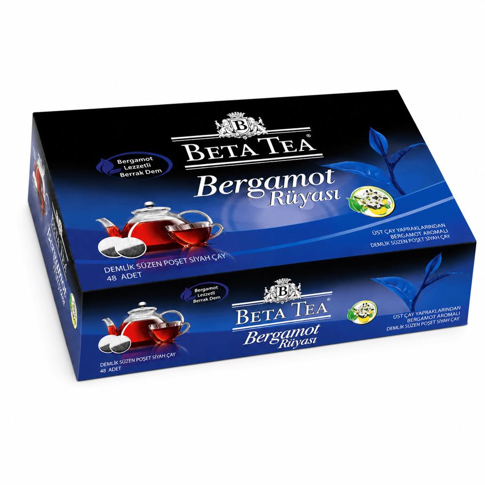 Beta Bergamot Rüyası Demlik Poşet Çay 48 Adet