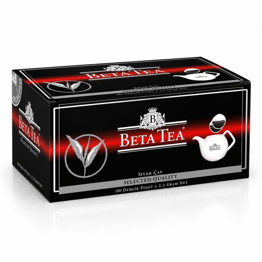Beta Selected Quality Demlik Poşet 100 Adet (Seylan Çayı - Ceylon Tea)