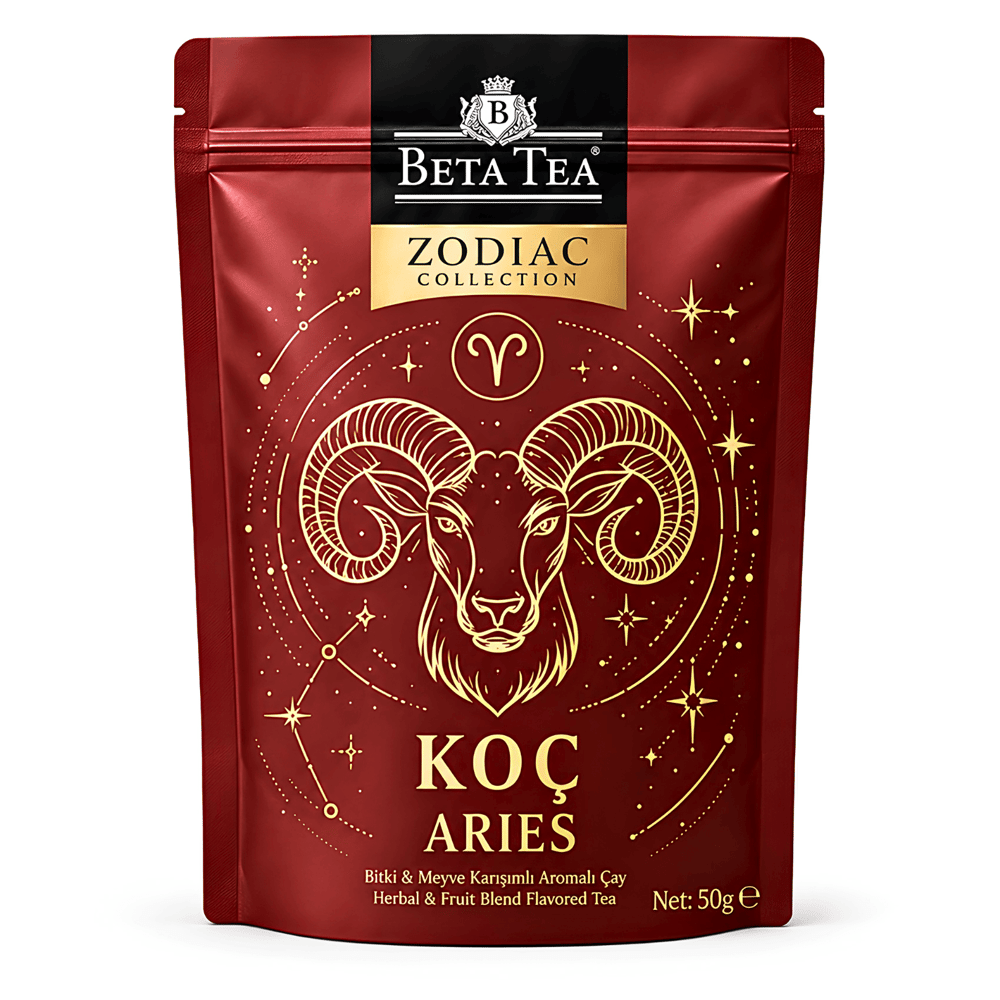 Beta Tea Zodiac Collection Koç Burcu Çayı 50 g - Astroloji Çayları Serisi