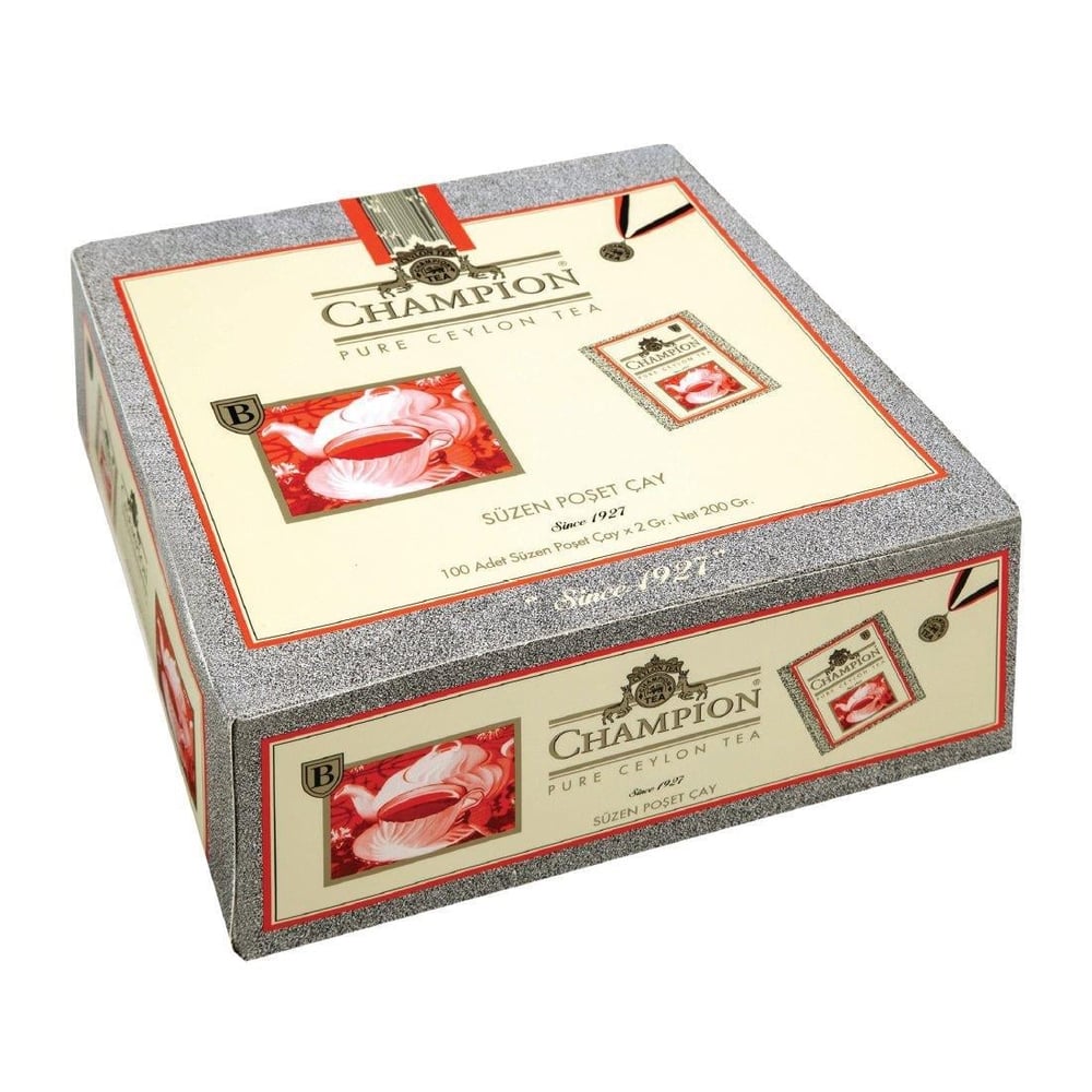 Champion Bardak Poşet 100 lü (Seylan Çayı - Ceylon Tea)
