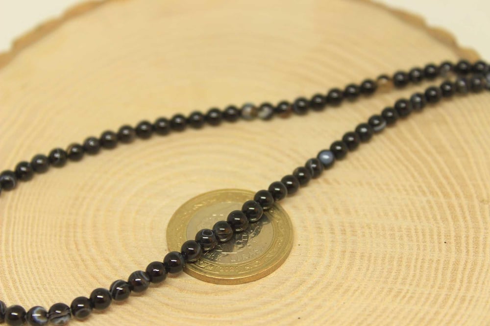 Akik Taşı 4mm/adet (27855-1)