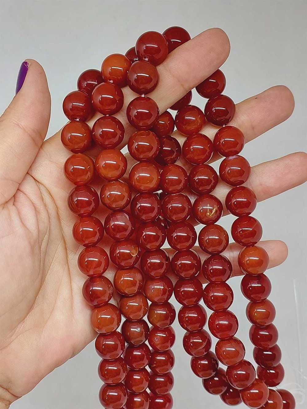 Akik Taşı Dizi 11mm (53374)