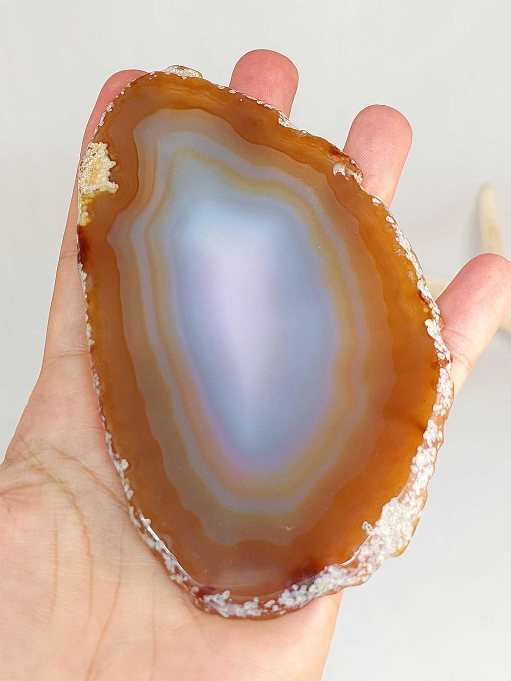 Akik Taşı Koleksiyonluk Plaka - 85gram (45752)