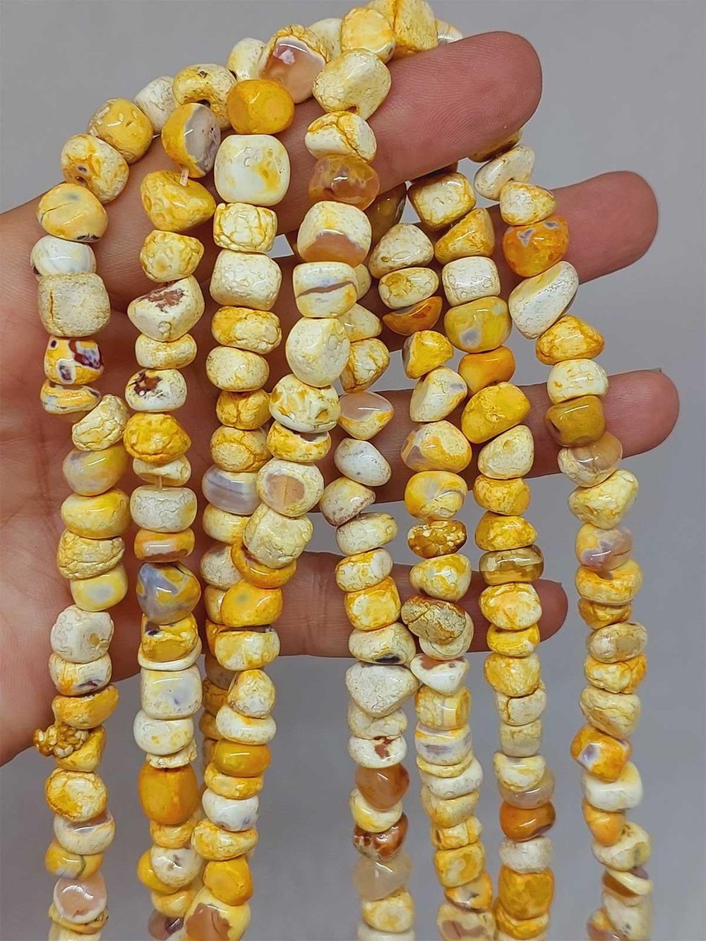 Akik Taşı Şekilsiz Doğal Taş Dizi (54460)