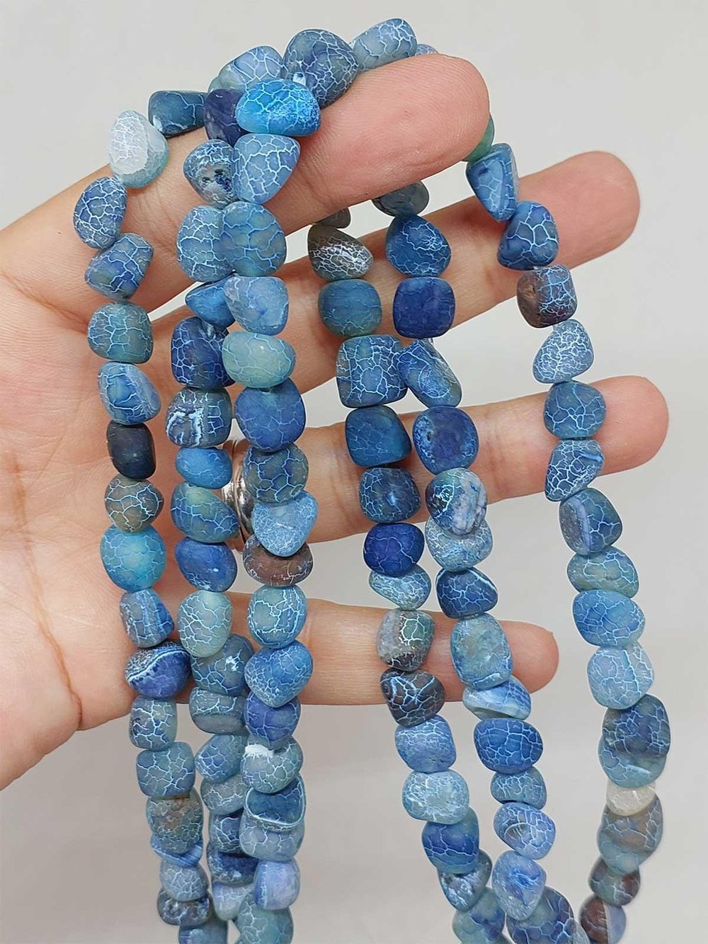 Akik Taşı Şekilsiz Doğal Taş Dizi (54508)