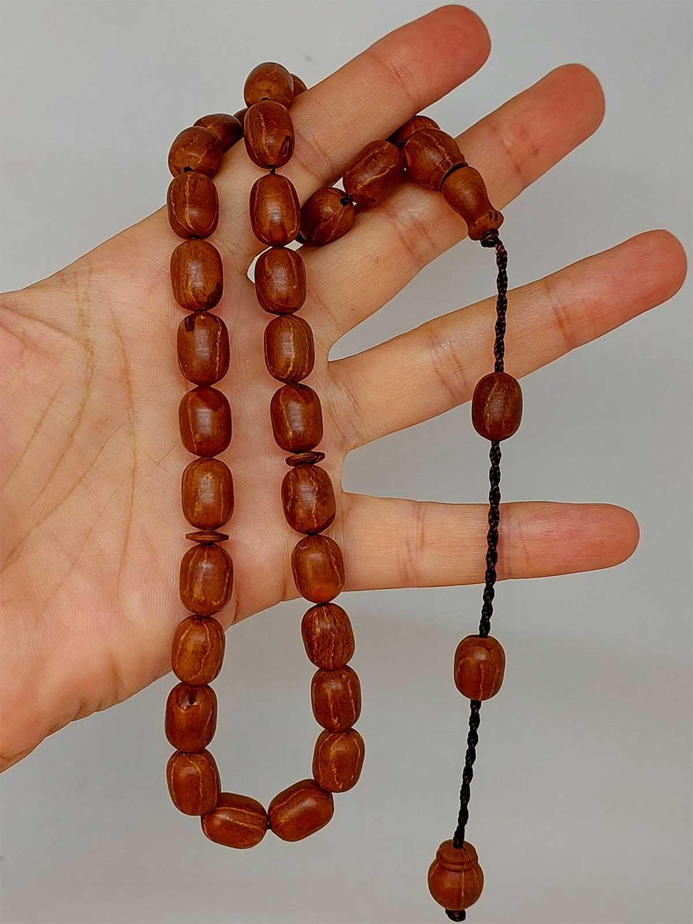 Andız Ağacı 33lük Tesbih 9*12mm (44430)