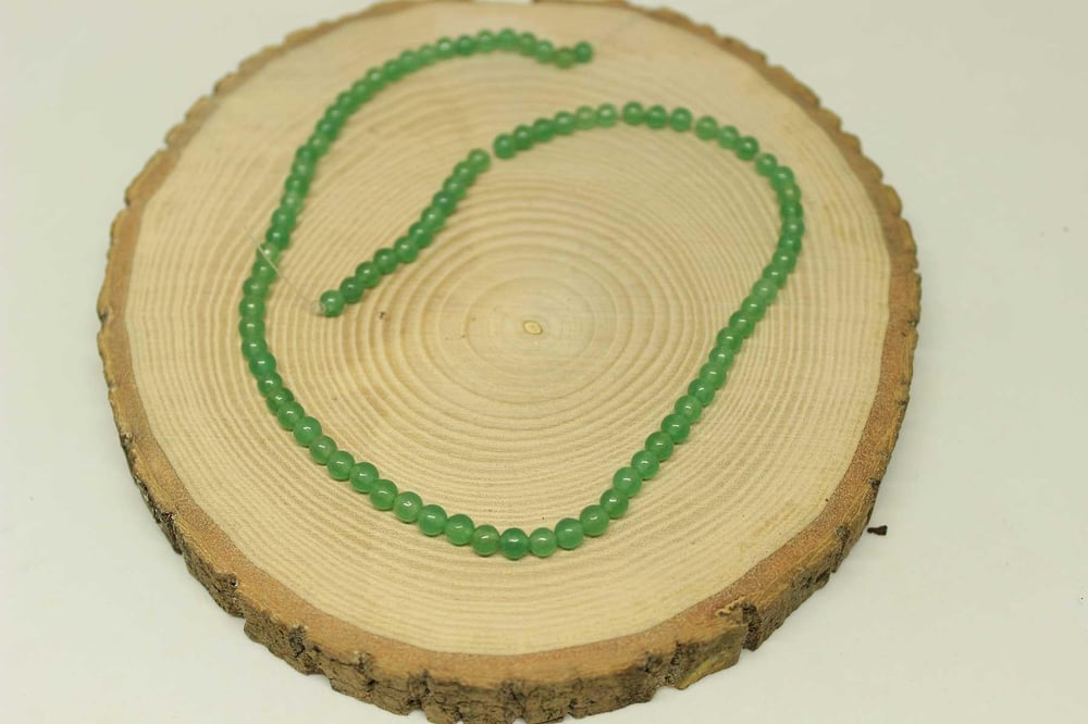 Aventurin Taşı YARIM Dizi 4mm (18cm uzunluğundadır)