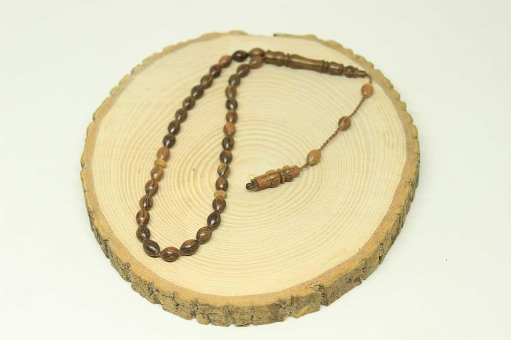 Bocote Ağacı 33lük Tesbih 5.5*8mm (25105)