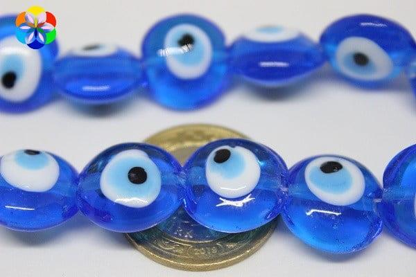 Cam Boncuk 15mm*8mm/adet (11398-1)