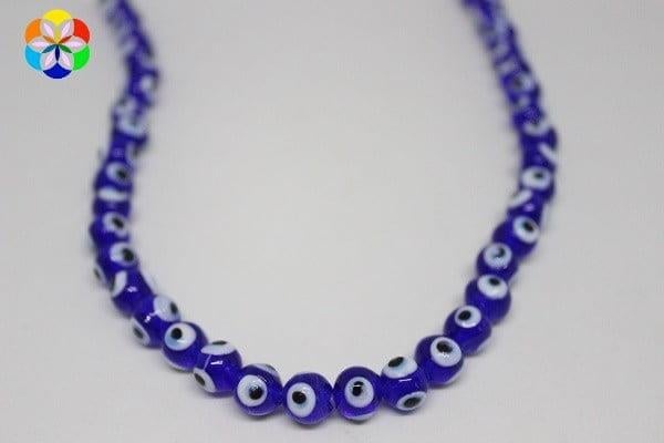 Cam Boncuk Dizi 10mm (11366)