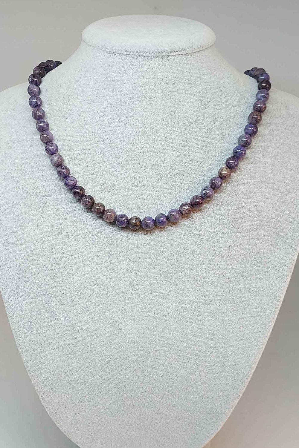 Çeroit Taşı Kolye 8mm (Klipsli)