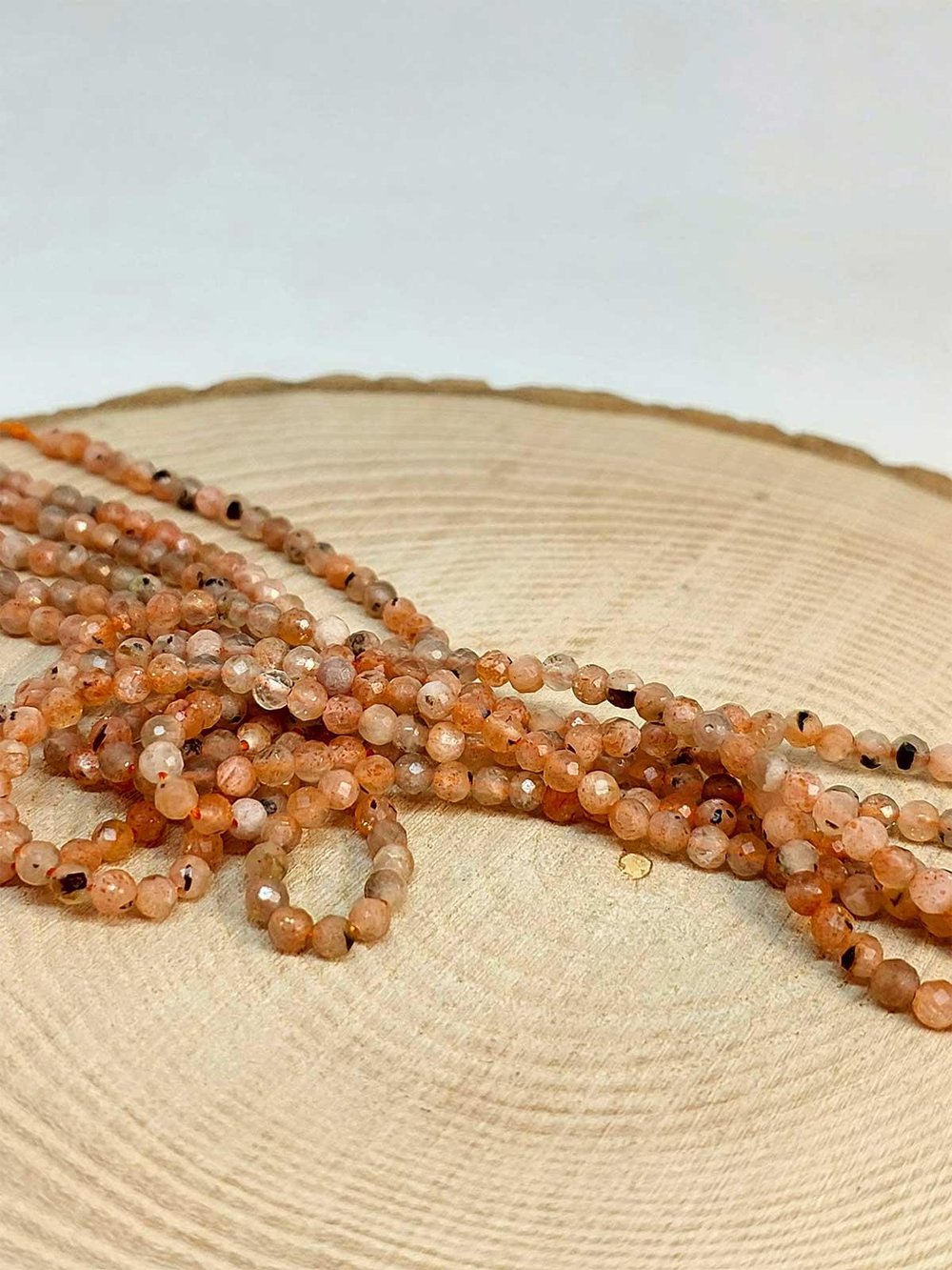 Çeyrek Dizi (9cm uzunluğundadır!) Güneş Taşı Çeyrek Dizi 3mm