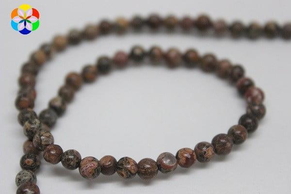 Çeyrek Dizi (9cm uzunluğundadır!) Jasper Taşı Çeyrek Dizi 4mm (9862)
