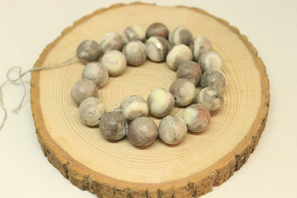 Çeyrek Dizi (9cm uzunluğundadır!) Jasper Taşı Çeyrek Dizi 14-15mm Aralığı (25870)