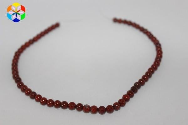 Çeyrek Dizi (9cm uzunluğundadır!) Jasper Taşı Çeyrek Dizi 6mm (14230)