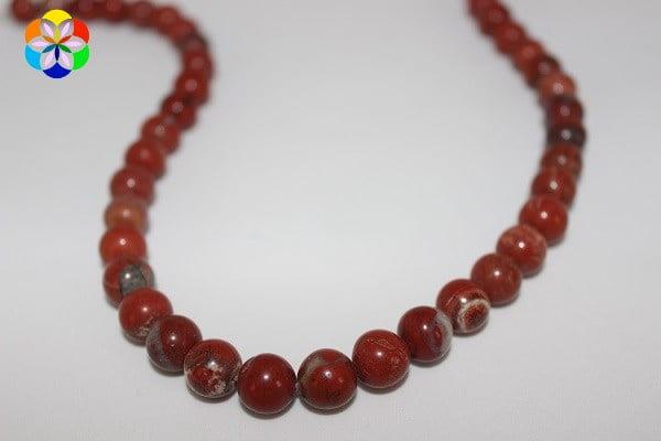 Çeyrek Dizi (9cm uzunluğundadır!) Jasper Taşı Çeyrek Dizi 10mm (14255)