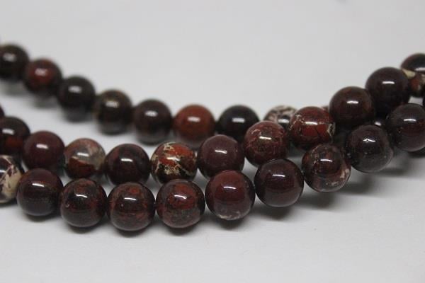 Çeyrek Dizi (9cm uzunluğundadır!) Kan Taşı Royal (Kırmızı Ağırlıklı) Çeyrek Dizi 8mm