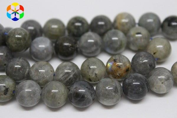 Çeyrek Dizi (9cm uzunluğundadır!) Labradorit Taşı Çeyrek Dizi 10mm