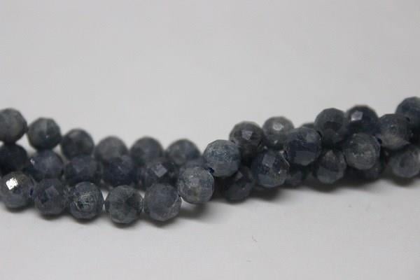 Çeyrek Dizi (9cm uzunluğundadır!) Safir Taşı Faset Kesim Çeyrek Dizi 5-5.5mm Aralığı