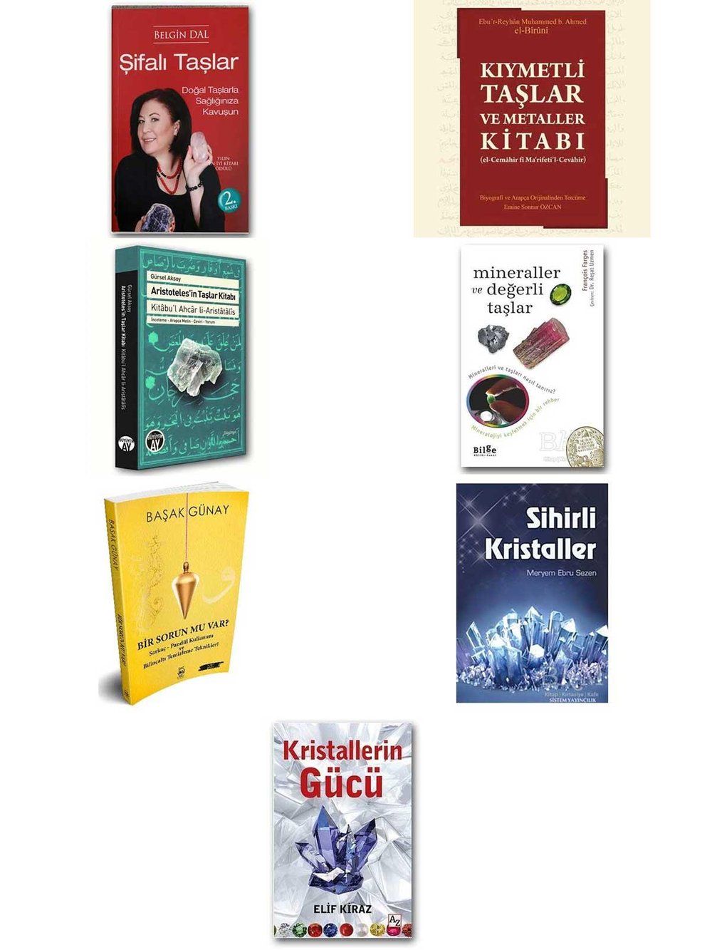 Değerli Taşlar Eğitim Kitapları Seti - 7 Kitap