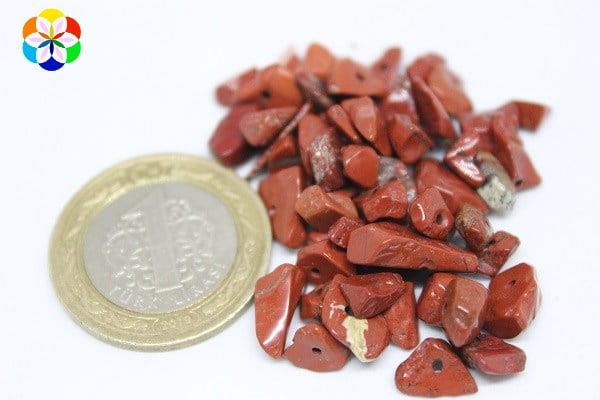 Delikli Jasper Taşı Mini Boy 50 adet