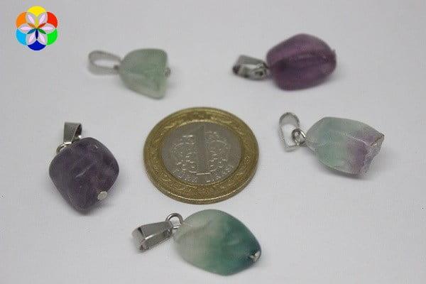 Florit Taşı Kolye Ucu