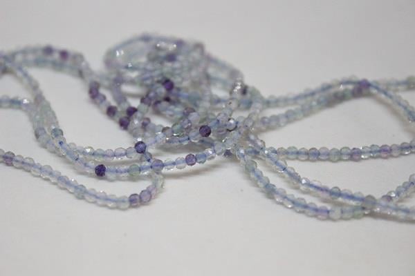 Florit Taşı YARIM Dizi 2mm (17cm uzunluğundadır)