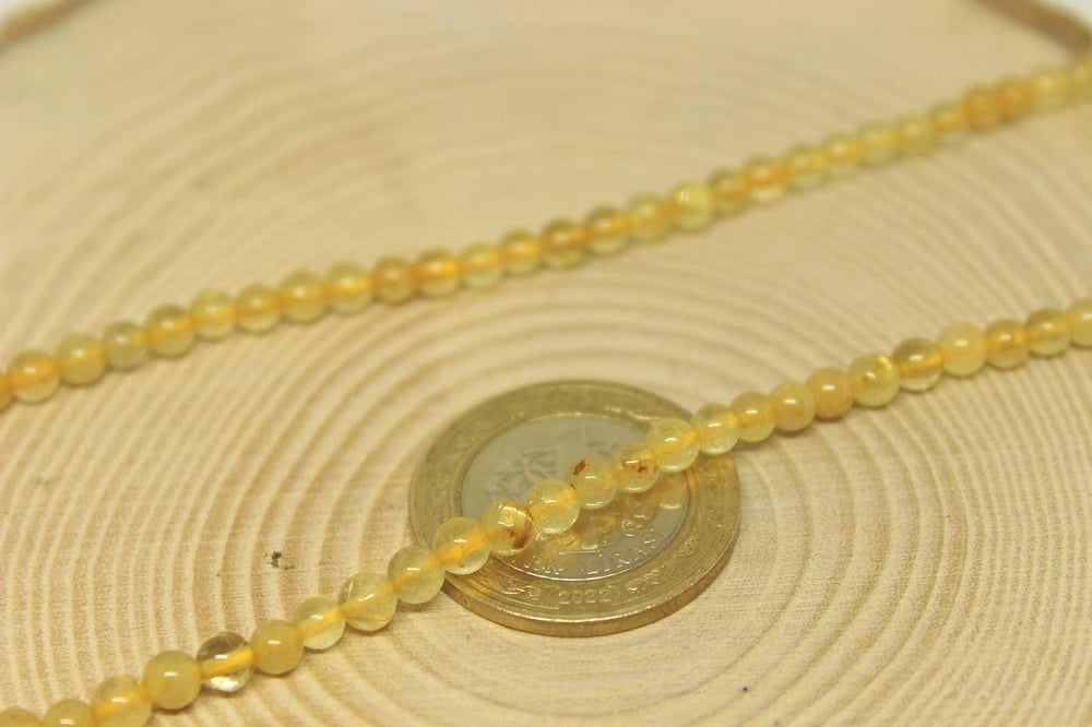 Gold Beril Taşı 4mm/adet