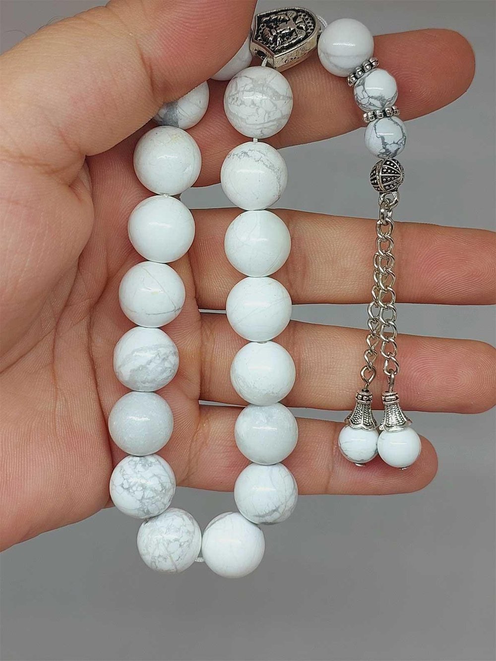 Havlit Taşı 17lik Efe Tesbih 12mm (51534)