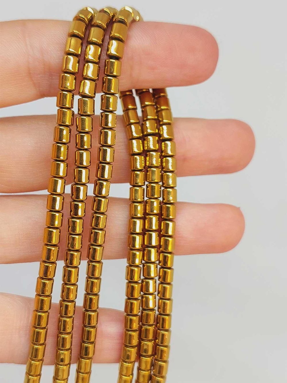 Hematit Taşı Dizi 3.5*3.5mm (48220)